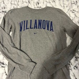 long sleeve nike villanova shirt